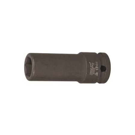 Holex 3/8 inch Drive Deep Impact Socket, 15 mm 650200 15